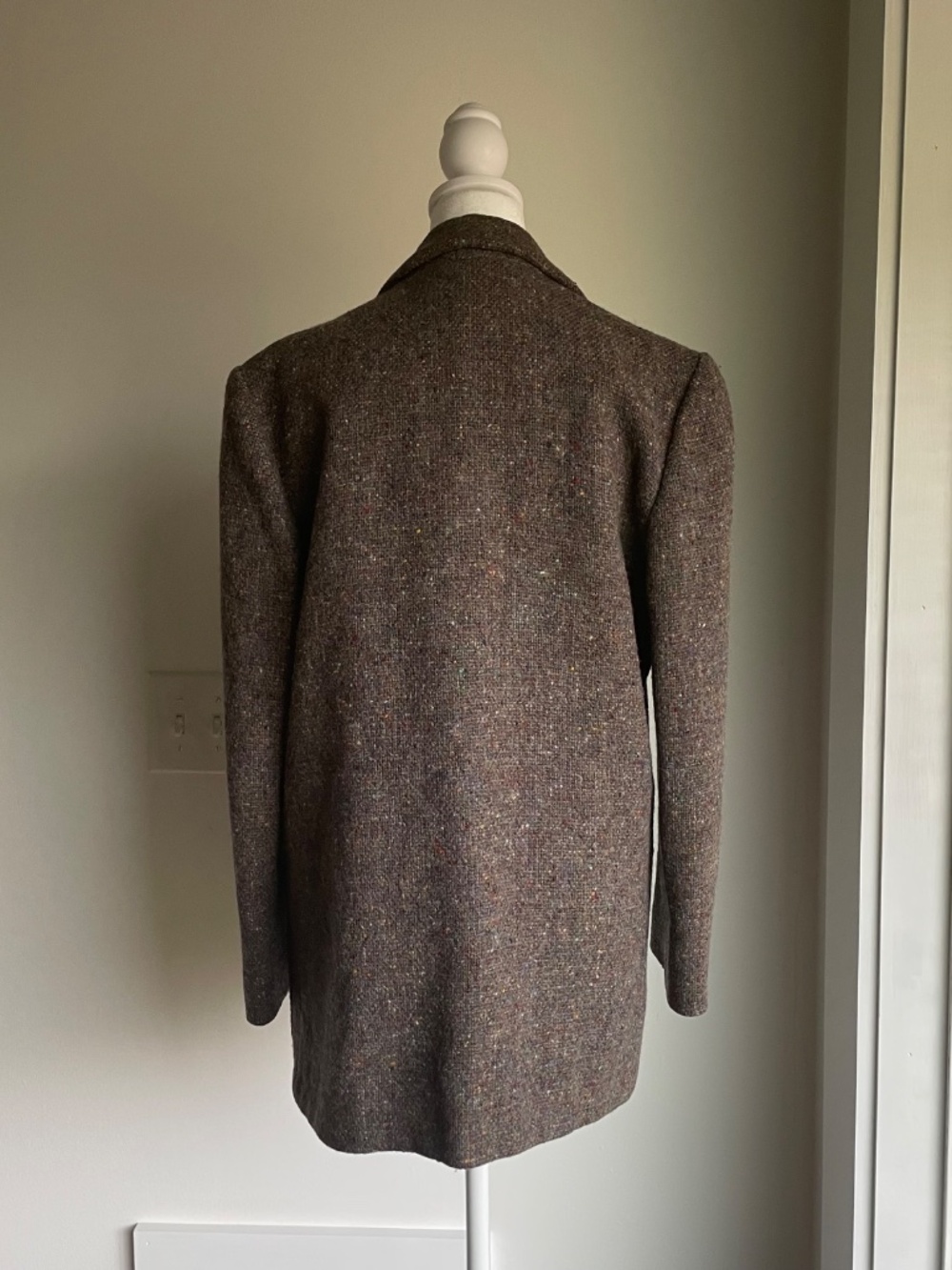 Vintage Larry Levine New York Multicolor Tweed Blazer Medium - Picture 6 of 9